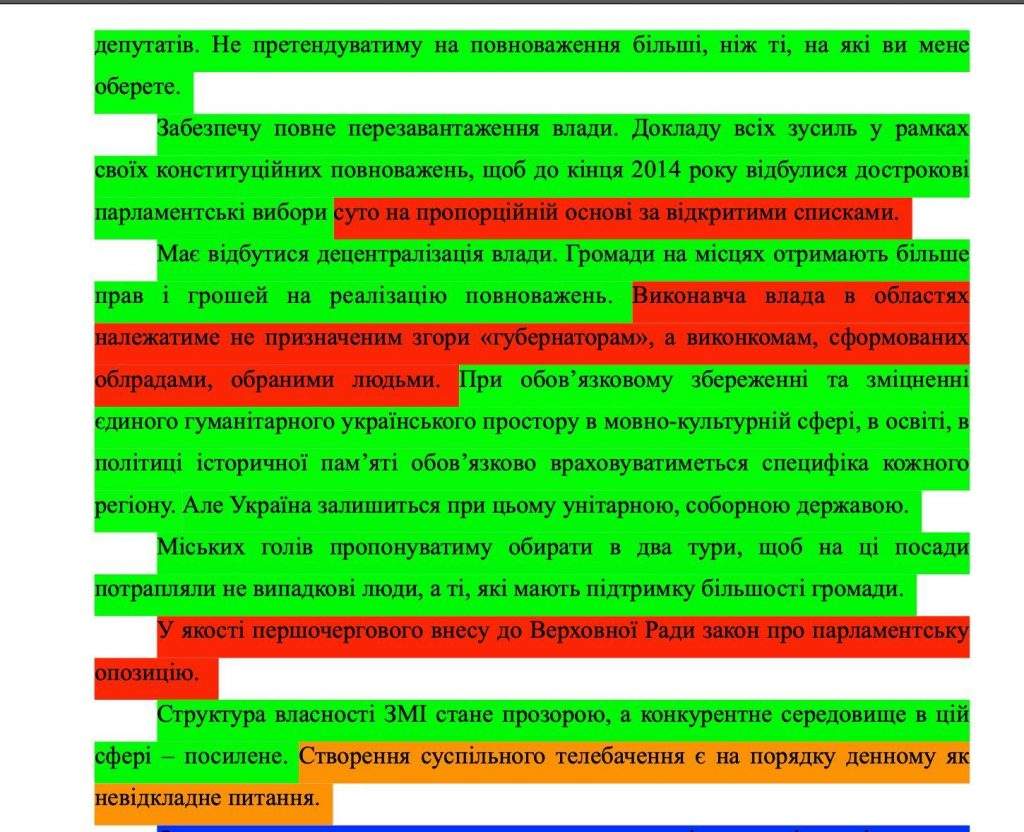 #читаємо_вголос - Пётр Обухов. Анализ выполнения предвыборных программ Юлией Тимошенко и Петром Порошенко.